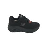 Adidasi dama Skechers Arch 35, material textil, negru