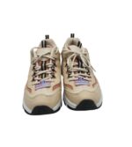 Adidasi dama Skechers D'lite Cousin 39, imitatie de piele, material textil, crem - imagine 3