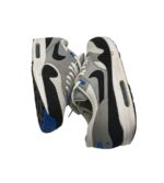 Adidasi barbati NIke 45, imitatie de piele, material textil,  alb gri - imagine 4