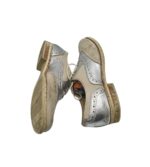 Pantofi dama Pier One 36, piele, crem argintiu - imagine 4