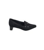 Pantofi dama Givliana 36, material textil, negru