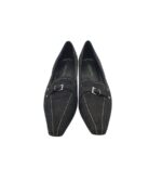 Pantofi dama Givliana 36, material textil, negru - imagine 3