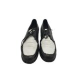 Pantofi dama Marina Grimani 36, piele, negru alb - imagine 3