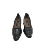 Pantofi dama Oscar Novo 36, piele, negru, imblaniti - imagine 3