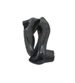 Pantofi dama Oscar Novo 36, piele, negru, imblaniti - imagine 4