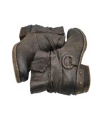 Botine dama Rieker 38, imitatie de piele, maro , imblanite - imagine 4