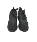 Adidasi dama 41, imitatie de piele, negru - imagine 3