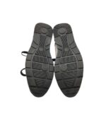 Adidasi copii 38, imitatie de piele, material textil, negru alb - imagine 5