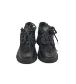 Adidasi dama Sport 38, imitație de piele, negru - imagine 3