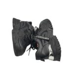 Adidasi dama Sport 38, imitație de piele, negru - imagine 4