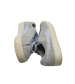 Adidasi dama Puma 36, piele intoarsa, gri - imagine 4