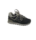 Adidasi dama New Balance 37.5, piele intoarsa, negru