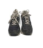 Adidasi dama New Balance 37.5, piele intoarsa, negru - imagine 3