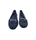 Mocasini Kelsi 38, material textil, bleumarin - imagine 3