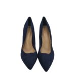 Pantofi dama M&S 41, material textil, bleumarin - imagine 3