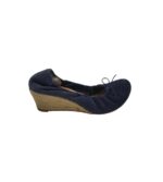 Pantofi dama Dune 38 piele intoarsa, bleumarin