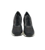 Adidasi dama Clara Barson ELI , imitatie de  piele, material textil, negru - imagine 3