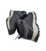 Ghete barbati Ax Boxing 42,  imitatie de  piele, negru, imblanite - imagine 4