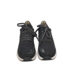 Adidasi dama Rollingsoft 39, material textil, piele intoarsa, negru - imagine 3