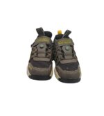 Adidasi copii Skechers 36, material textil, imitatie de piele, gri negru - imagine 3