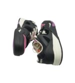 Adidasi dama Kappa 41, imitatie de piele, negru mov - imagine 4