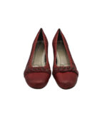 Pantofi dama Rieker 39, imitație de piele, rosu - imagine 3