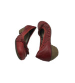 Pantofi dama Rieker 39, imitație de piele, rosu - imagine 4