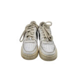 Adidasi copii Nike 35, imitație de piele, piele, alb - imagine 3