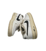 Adidasi copii Nike 35, imitație de piele, piele, alb - imagine 4