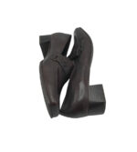Pantofi dama Janet D 41, piele, negru - imagine 4