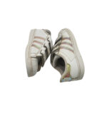 Adidasi copii Adidas 26, piele, alb - imagine 4