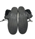 Cizme dama 40, material textil, imitatie de piele, negru , imblanite - imagine 5