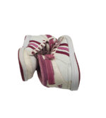 Adidasi dama Adidas 36, imitație de piele, piele , alb roz - imagine 4