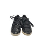 Adidasi dama Puma 36, imitație de piele, negru - imagine 3