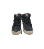 Adidasi copii Puma 34, piele intoarsa, negru - imagine 3