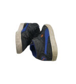 Adidasi copii Puma 34, piele intoarsa, negru - imagine 4