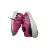 Adidasi dama Adidas 36, material textil, roz - imagine 4