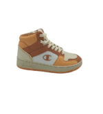 Adidasi dama Champion Rebound 2.0 Mid 38, imitatie de piele, portocaliu