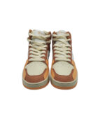 Adidasi dama Champion Rebound 2.0 Mid 38, imitatie de piele, portocaliu - imagine 3