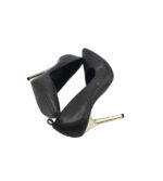 Pantofi dama 39, imitatie de piele, negru - imagine 4