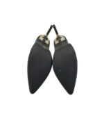 Pantofi dama 39, imitatie de piele, negru - imagine 5