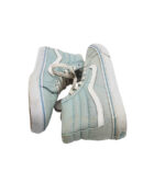 Tenisi dama Vans 36, material textil, albastru - imagine 4