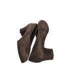 Pantofi dama Gabor 38, piele intoarsa, maro - imagine 4