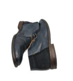 Ghete barbati Lloyd 43, piele, piele intoarsa, albastru - imagine 4