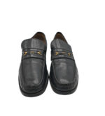 Mocasini barbati Venturini 44, piele, negru - imagine 3
