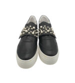 Adidasi dama Madeleine 40, piele, negru - imagine 3