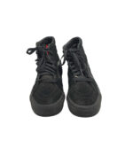 Tenisi dama Vans 39, piele intoarsa, negru - imagine 3