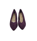 Pantofi dama Tu 37, material textil, mov - imagine 3