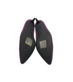 Pantofi dama Tu 37, material textil, mov - imagine 5