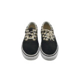 Tenisi copii Vans 35, material textil, piele intoarsa, negru alb - imagine 3